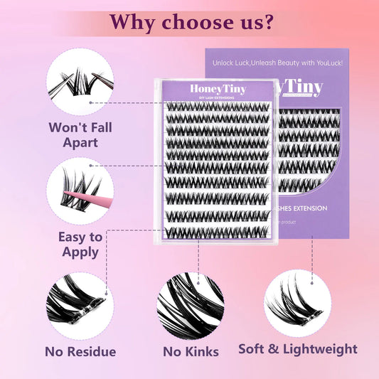 4 Styles of Adhesive-Free, Easy-To-Remove False Eyelashes 10Mm/12Mm/14Mm/16Mm Lightweight Options 24+ Sets with Lash Care Kit Natural, No-Makeup Look Effortless Application and Removal Flawless Cosmetic