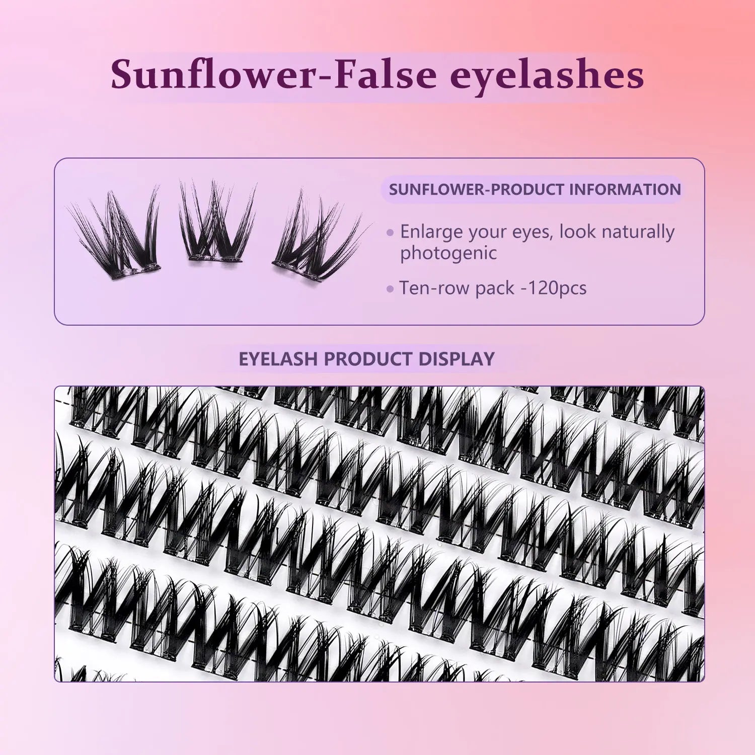 4 Styles of Adhesive-Free, Easy-To-Remove False Eyelashes 10Mm/12Mm/14Mm/16Mm Lightweight Options 24+ Sets with Lash Care Kit Natural, No-Makeup Look Effortless Application and Removal Flawless Cosmetic